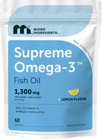Omega 3 Supreme + Vitamina D3 | Alta Absorción EPA/DHA