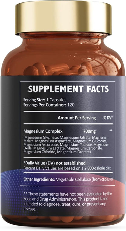 Complejo de Magnesio 12 en 1 (700mg)