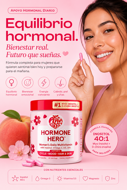 Peach Perfect™ Inositol 40:1 – Balance Femenino
