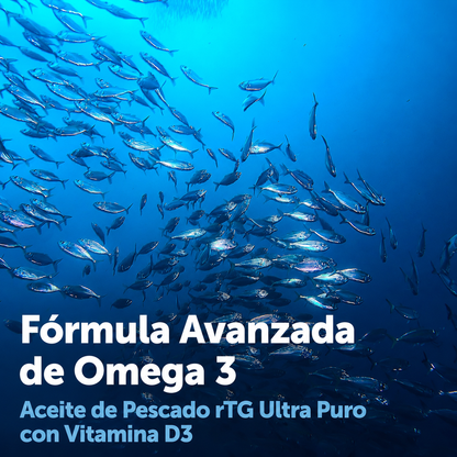 Omega 3 Supreme + Vitamina D3 | Alta Absorción EPA/DHA