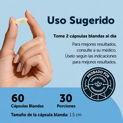 Omega 3 Supreme + Vitamina D3 | Alta Absorción EPA/DHA