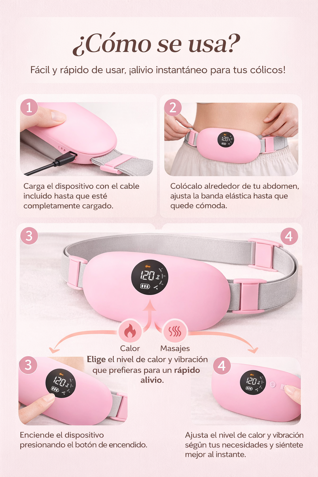Cinturón Térmico Menstrual