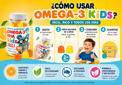 Brain Support Kids DHA + Omega 3-6-9