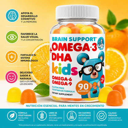 Brain Support Kids DHA + Omega 3-6-9