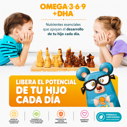 Brain Support Kids DHA + Omega 3-6-9