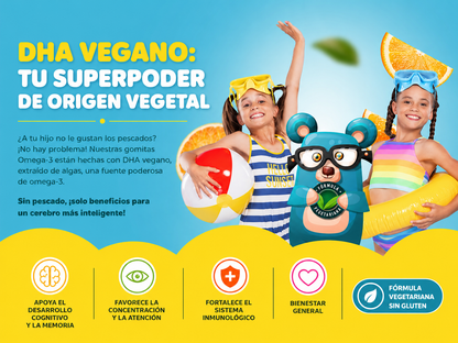 Brain Support Kids DHA + Omega 3-6-9