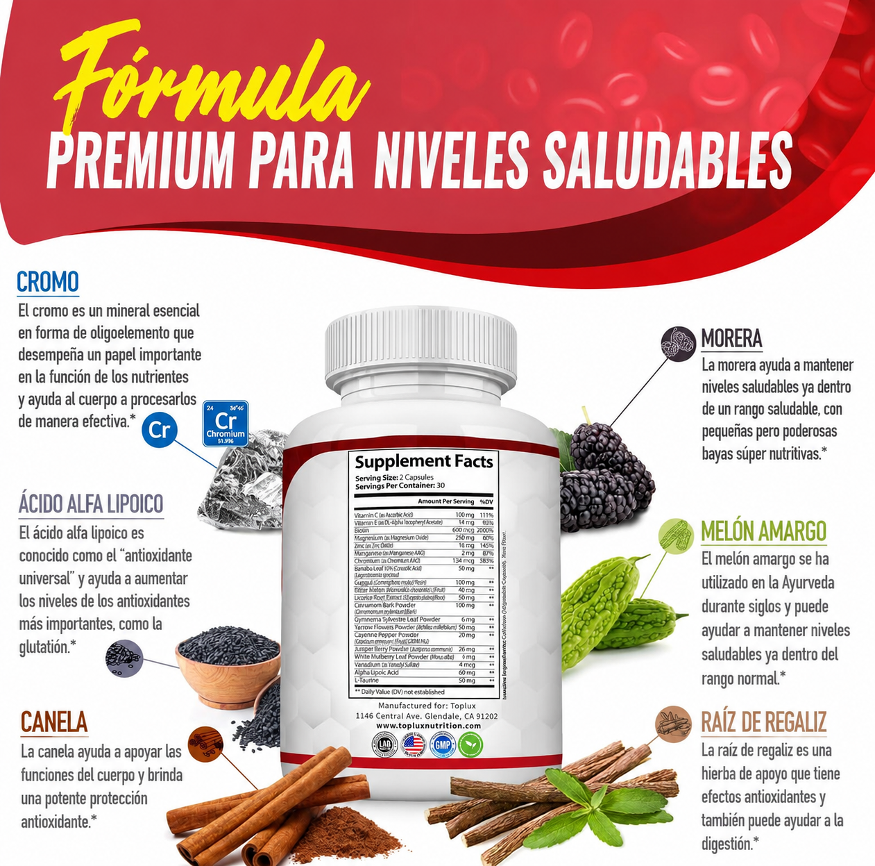 2x1 Complejo Blood Sugar