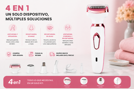Depiladora Todo en Uno