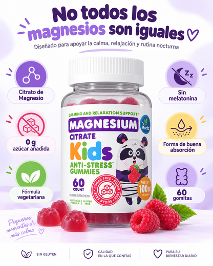 Magnesium Citrate Kids – Calma & Relajación