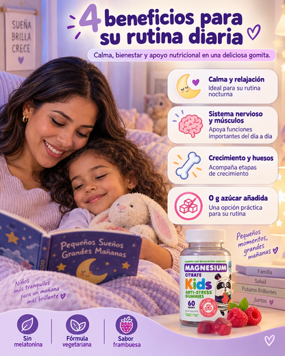 Magnesium Citrate Kids – Calma & Relajación