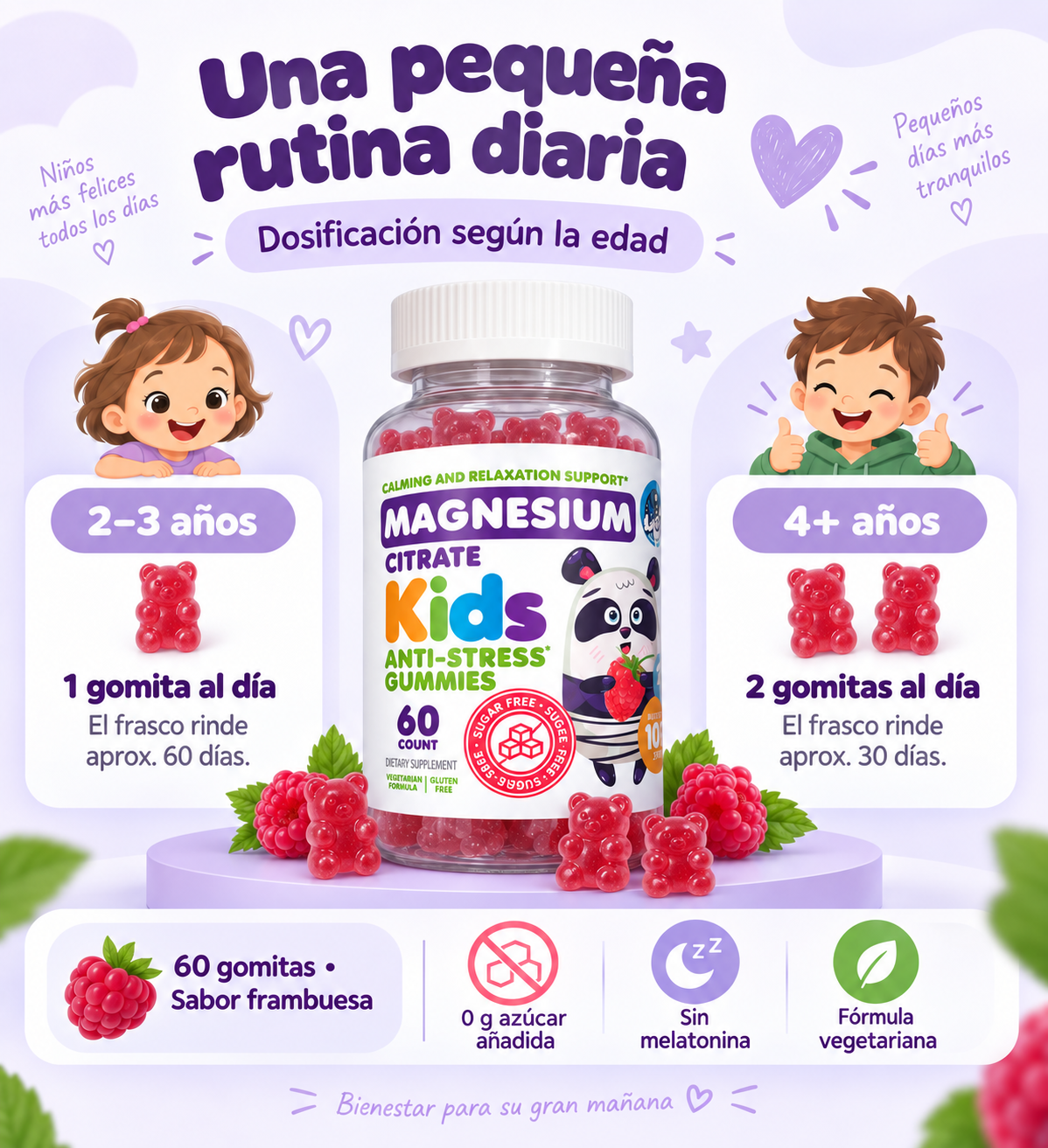 Magnesium Citrate Kids – Calma & Relajación