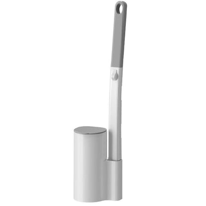 BañoClean™ Cepillo para inodoro con cabezales desechables - Limpieza profunda sin contacto