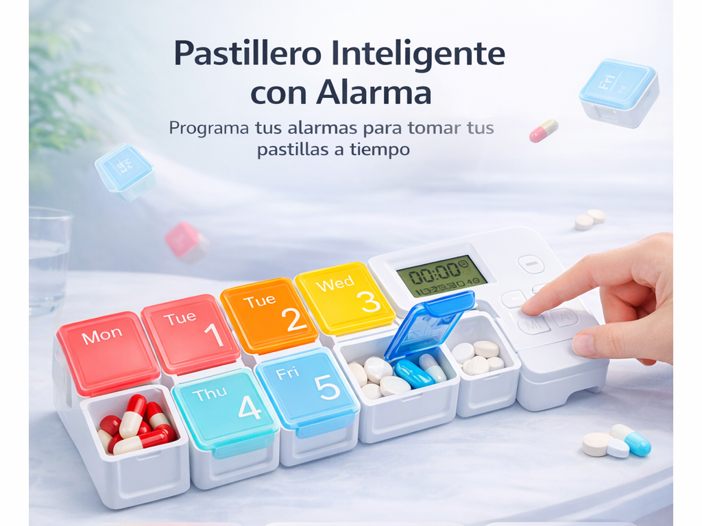 Pastillero Inteligente con Alarma